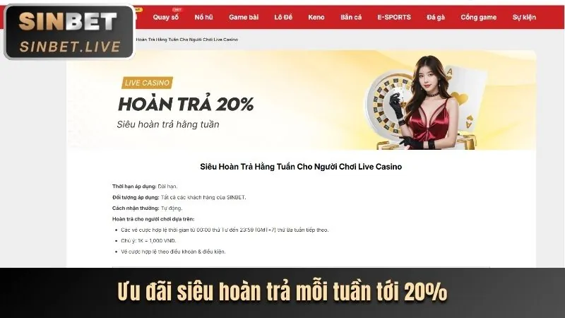 Hoàn trả tiền cược W88 không giới hạn